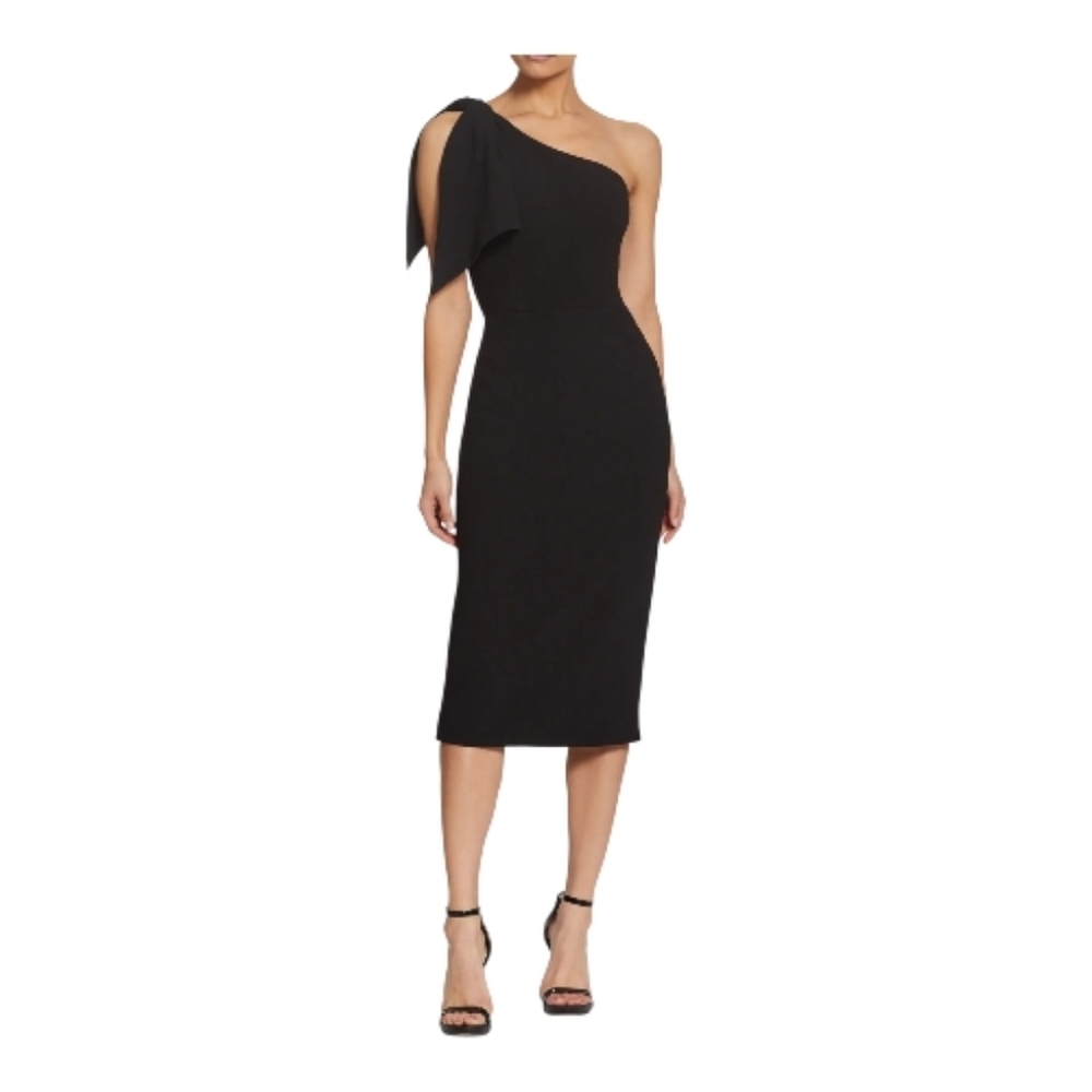 Dress the Population Tiffany Dress Black Size M NWOT